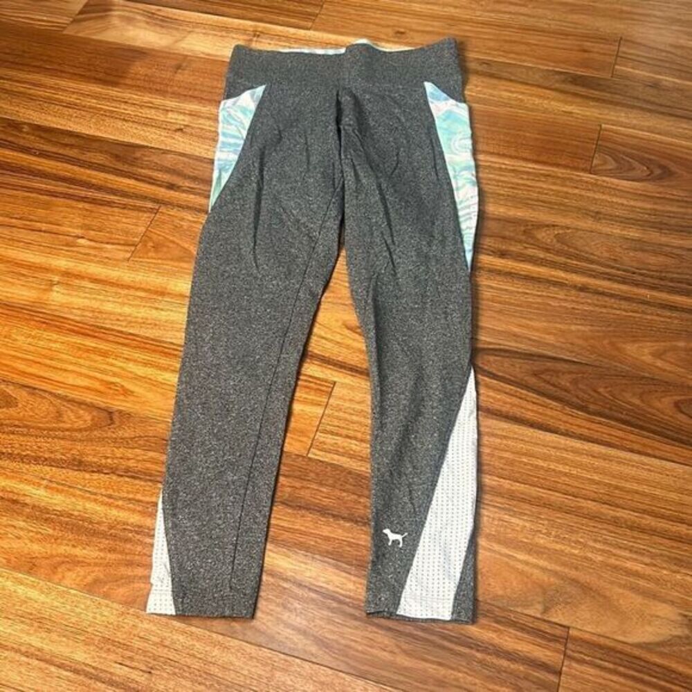 Victoria secret pink yoga pants tropical leggings‎ with pockets workout running